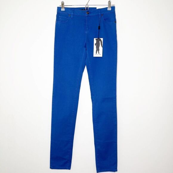 LACOSTE Blue Slim Skinny Jeans  - Picture 1 of 9
